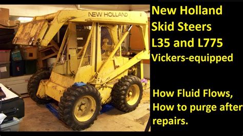 vickers hyrod rebuild kit l35 skid steer|New Holland L35 skid steer loader revival .